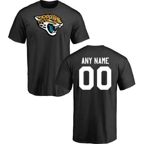 Men Jacksonville Jaguars Design-Your-Own Short Sleeve Custom NFL T-Shirt->nfl t-shirts->Sports Accessory